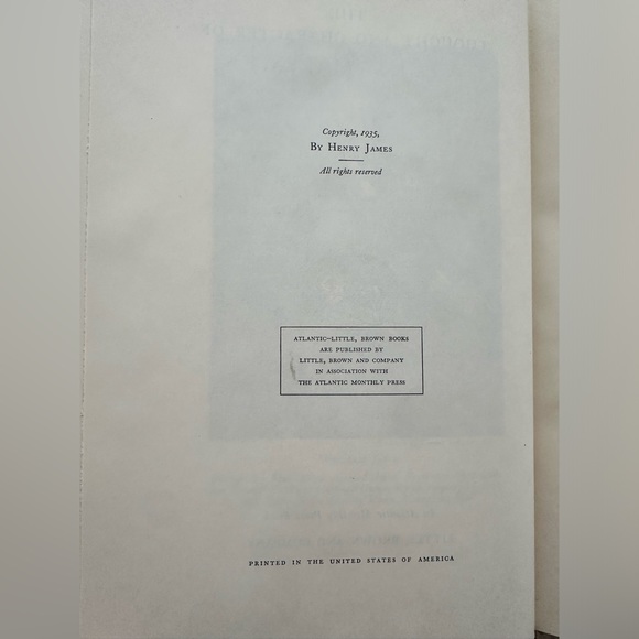 The Thought & Character Of William James by Ralph Barton Perry book. - Picture 4 of 5